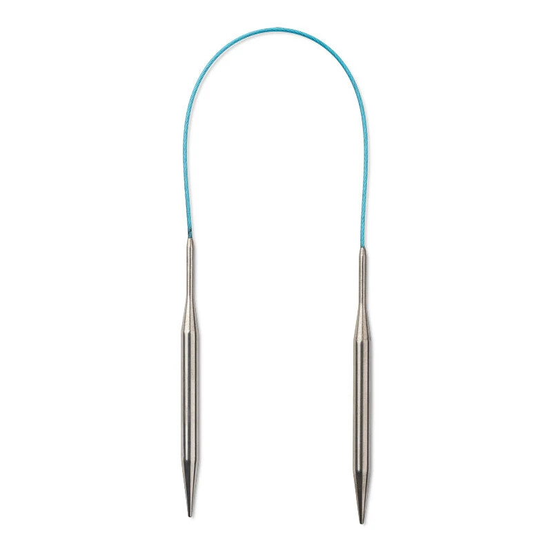 Aghi circolari fissi basix in betulla 100 cm x 20 mm - Knit Pro